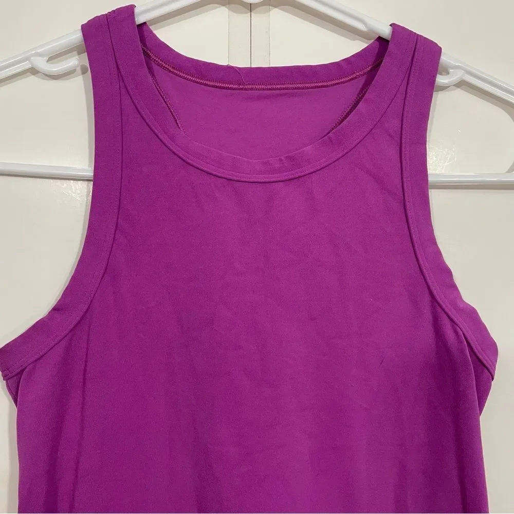 LuLuLemon Purple Activewear Tank Top
